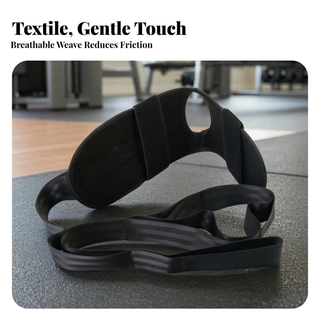 Stretching Strap with Loops Comfortable Leg Aid Sturdy