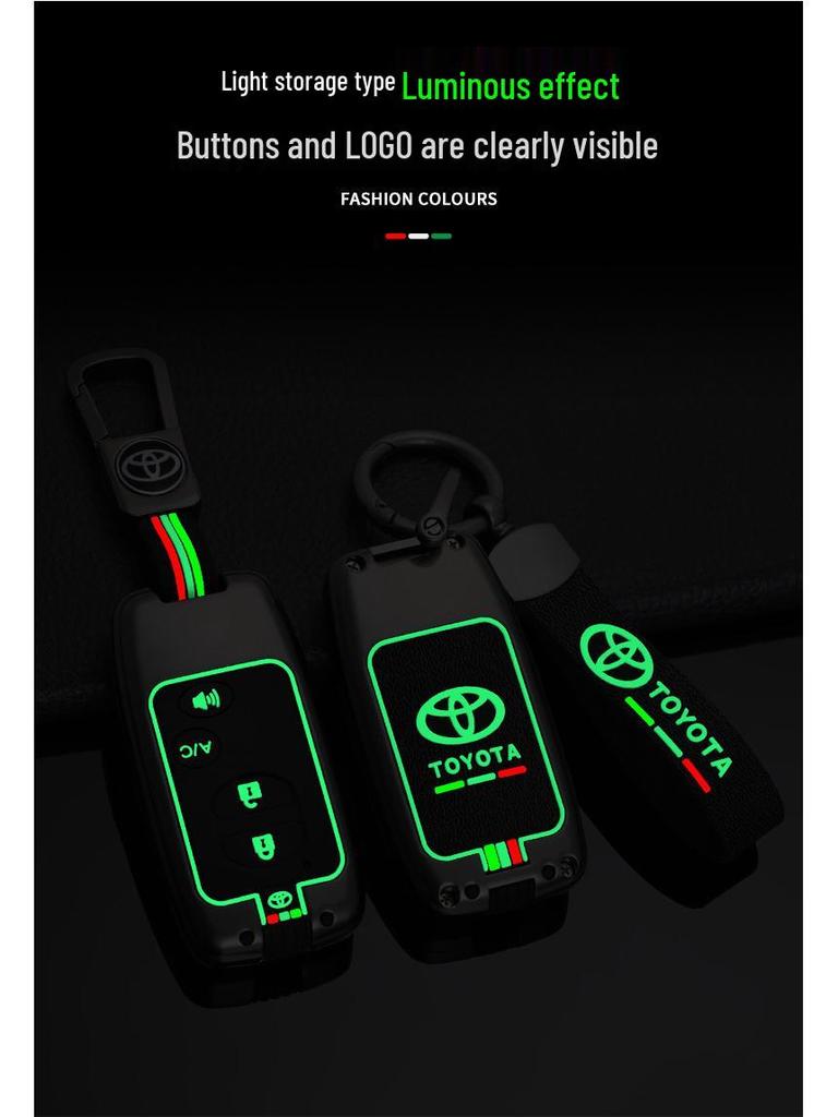 Toyota Key Case for Land Cruiser, Old Model Camry, Prado, Highlander