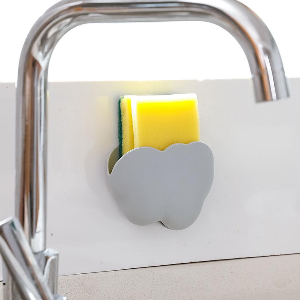Cloud shape Punch Wall Hanging Shelf Creative Storage Box