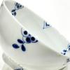 Arita ware tea bowl, rice bowl, hand-painted, Koyo kiln, sword tip, small flower design, Shinogi rice bowl, blue