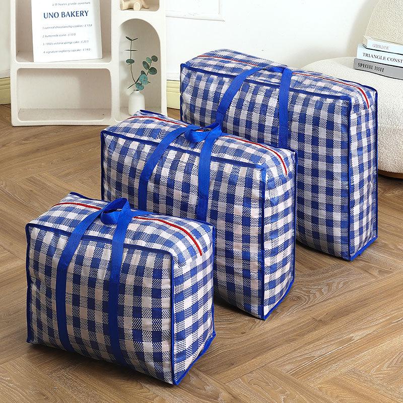 Snakeskin Patterned Moving Storage Bags with Thick Handles