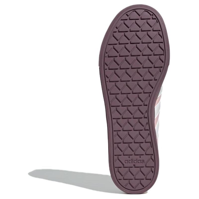 adidas Scarpe da Skateboard Unisex a Profilo Basso Antiscivolo Resistenti all'Abrasione Rosa Bianco JR0080