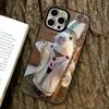 Cute Hamster Phone Case For iPhone 17,16,15,14,13,12,11 Plus,Pro Max,XS,Colorful Silver Phone Case Funda Cover