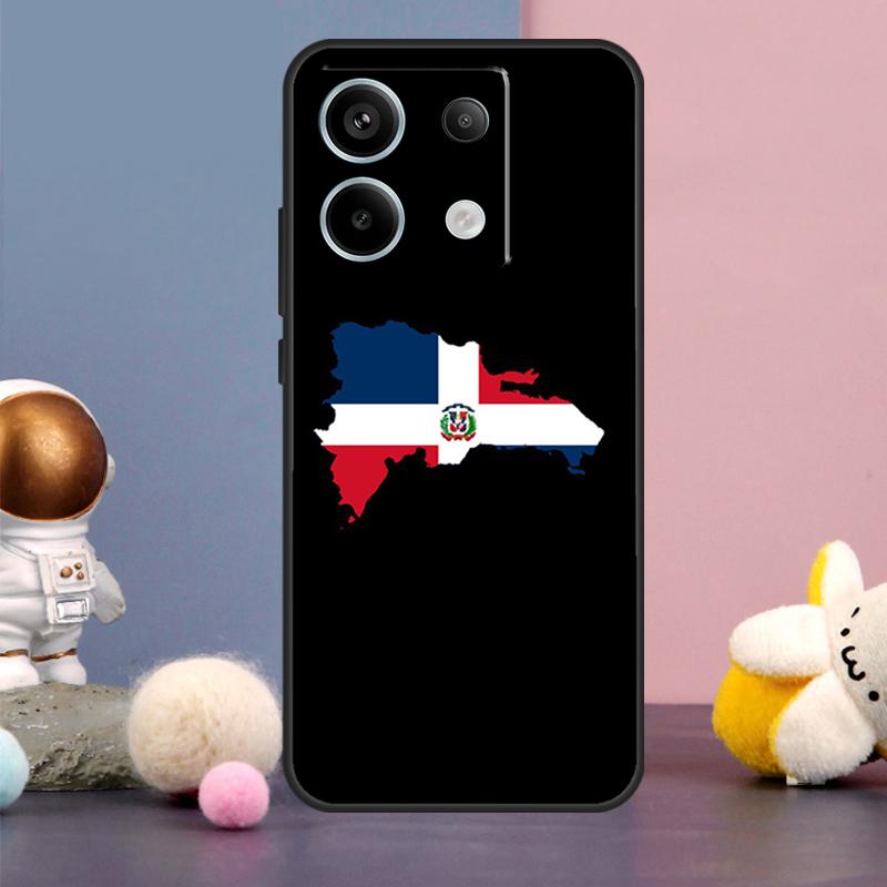 Dominican Republic Flag Case For Xiaomi Redmi Note 13 Pro 12 11 9 10 9S 10S 11S 12S Redmi 12 13 10C 12C 13C Cover
