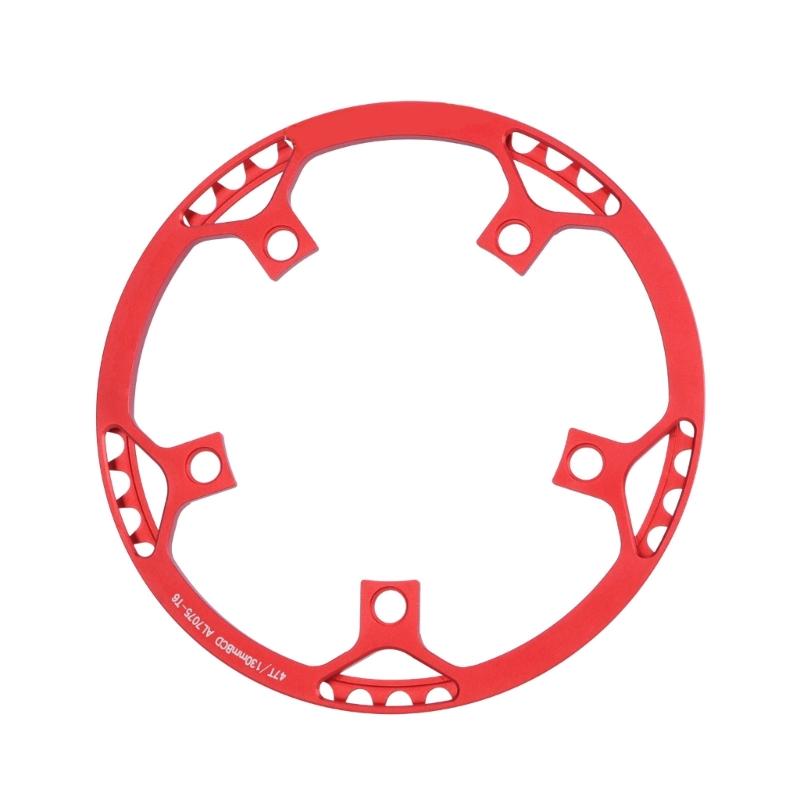 130mm BCD 45T 47T 53T 56T 58T Single Speed Chainwheel for Folding Bikes Aluminum Alloy Folding Bike Chainring Crankset