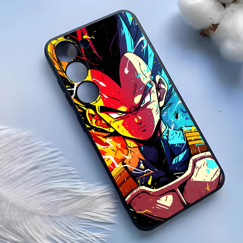 Funda de Teléfono Dragon B-Ball-l Para Samsung S25 Ultra S24 S23 S22 S21 S20 Plus Fe Galaxy A54 A53 A34 A25 Cubierta de Silicona