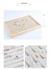 Minimalist Solid Wood Jewelry Display Tray for Rings, Necklaces, Bracelets, Watches, and Bangles