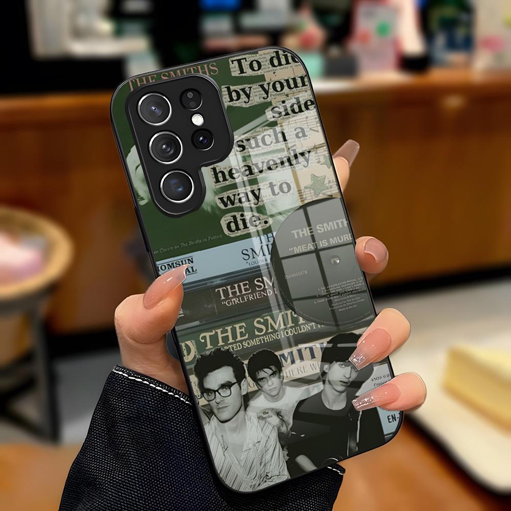 THE SMITHS Rock Band Phone Case For Samsung S25 Plus S20 S20 Plus S22 Ultra S23 FE S21 Plus S21 Ultra Glass Cover