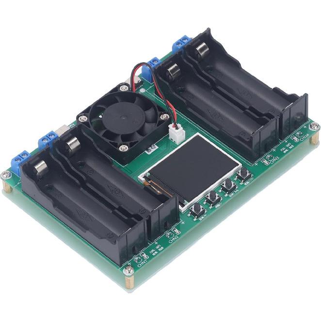 Lithium Battery Capacity Tester Digital Power Detector 4 Channel 1.77 Inch Display Voltage Current Internal Measurement for Lithium Batteries
