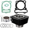 Cylinder Piston Gasket Top End Kit For Yamaha Warrior 350 YFM350X 1987-2004