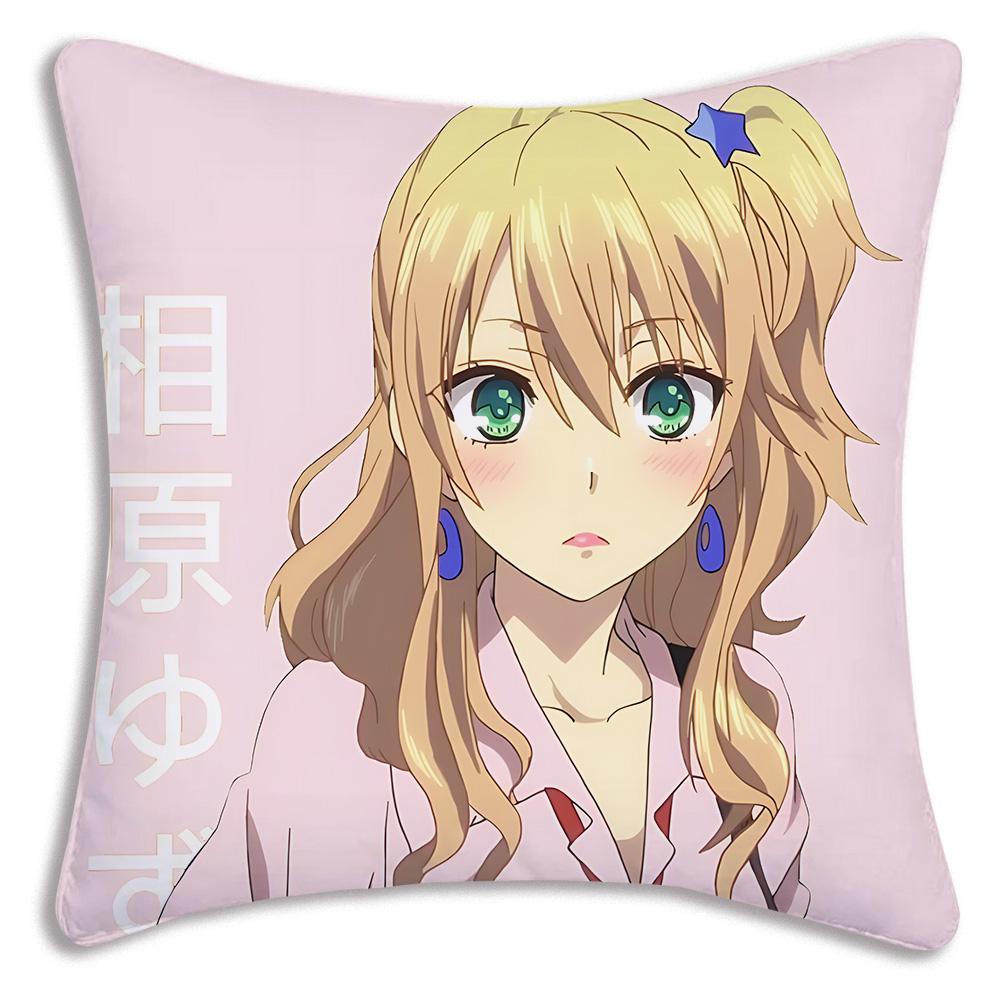 Cute GL Anime C-Citrus Hot Pillow Covers Cartoon Sofa Decorative Home Double-sided Printing Short Plush Cute Cushion Cover