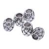 5 Pieces Antique Style Silver Spacer Loose Beads DIY Jewelry Making Findings