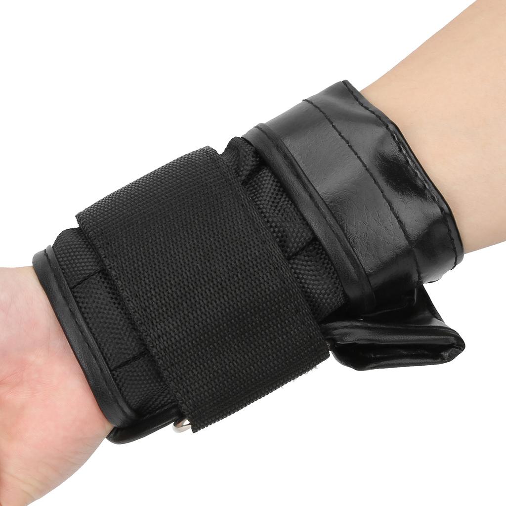 2 Stück 1?4KG Verstellbare Handgelenkbandage Stärke Leer Kunstleder Boxen Sandsack