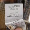 Ron Herman made in Japan Check Pattern Long sleeve Flannel shirt S beige Men's Used
