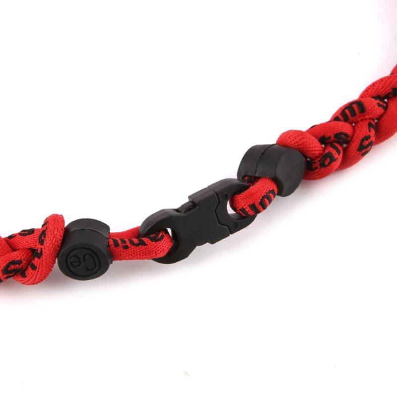 Braided Necklace Adjustable Sports Necklace Unique Charm Necklace Fashion Neck Jewelry Fabric Necklace for Man and Boys