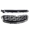Kühlergrill-Set oben unten Chrom 94516090 95405770 Ersatz für Chevy Cruze J300 2015 bis 2016