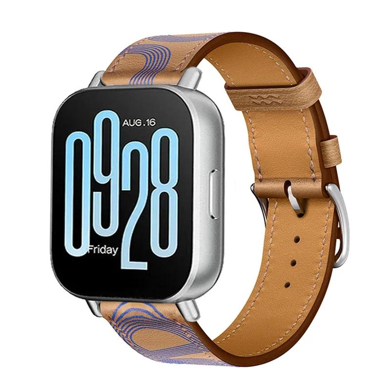 Leather Bracelet Loop For Realme Watch 5 Wrist Strap Accessories 22mm Correa For Realme Watch S2/3 3Pro S SPro/2 2 Pro Watchband