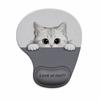 Soft Cartoon Animal Mouse Pad Non-Slip Desktop Wrist Support Comfortable Wrist Rest  Computer