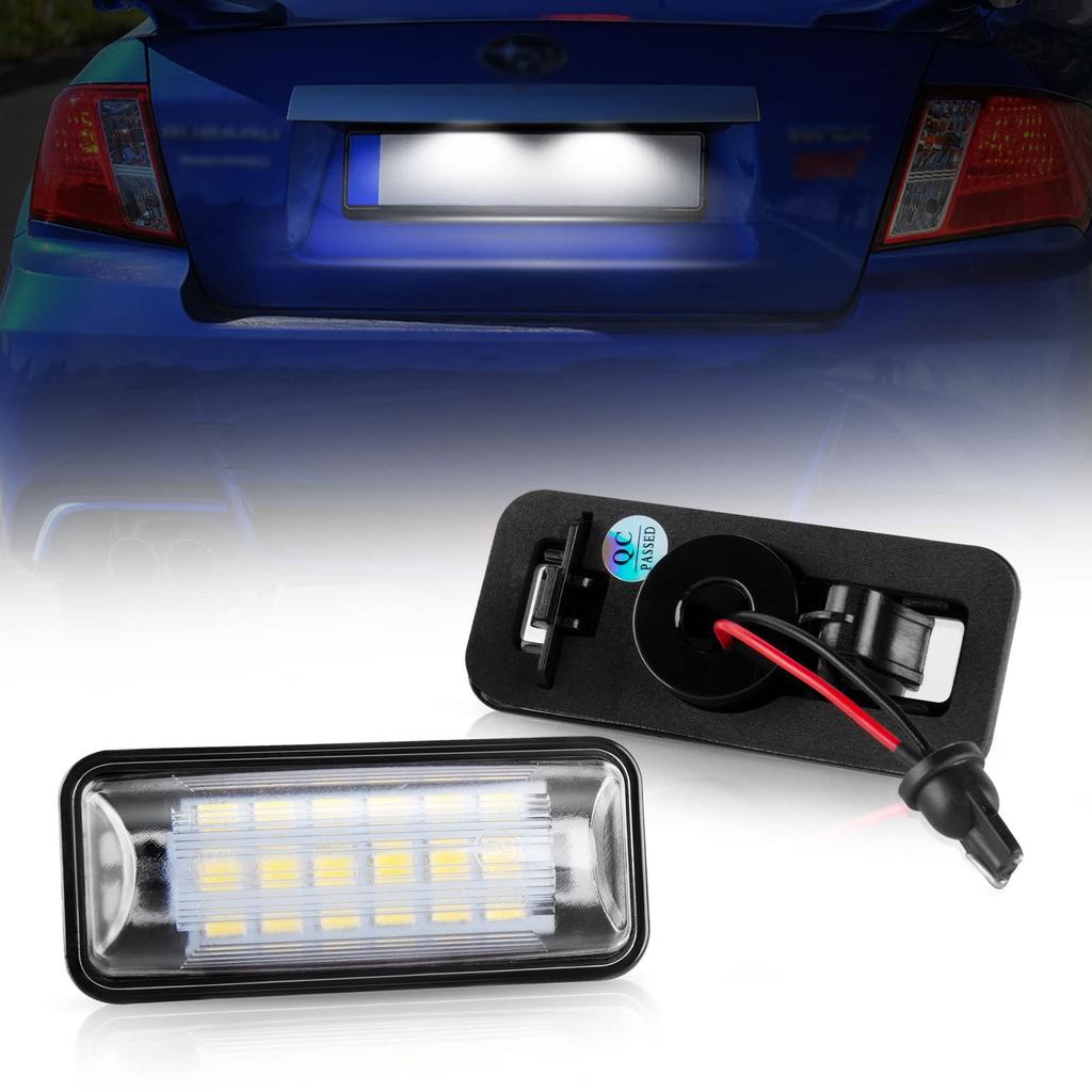 POPMOTORZ LED Osvětlení SPZ Super Originální Náhrada pro Subaru BRZ Impreza Forester Legacy B4 Levorg Toyota FT86 a Subaru/Toyota Světlo, 6500K,
