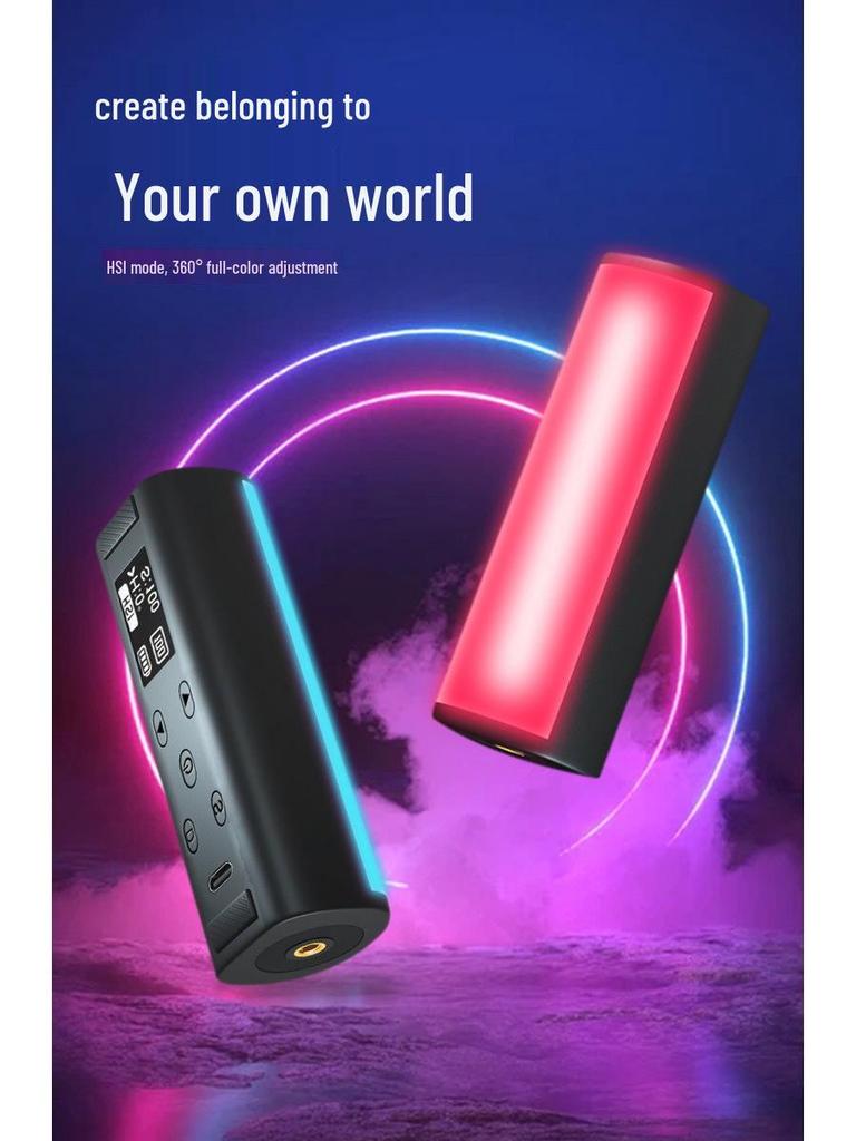 Tragbarer RGB LED Fülllichtstab für Fotografie