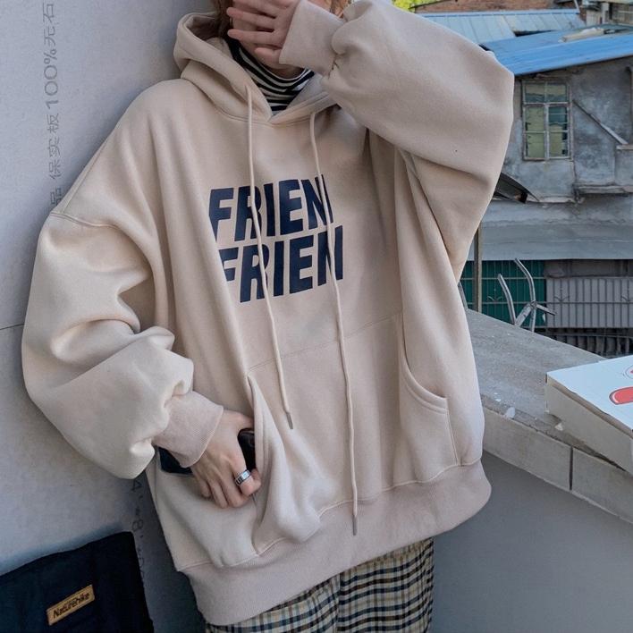 

Толстовки в Корейском стиле в стиле ретро, ​​женские винтажные повседневные толстовки с капюшоном, утепленный бархатный топ, пуловер в стиле Харадзюку, осень XXL абрикосовый