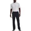 Under Armour Contrast Trim Casual Pullover Short Sleeve Polo Shirt Men Tops White 1377363-100