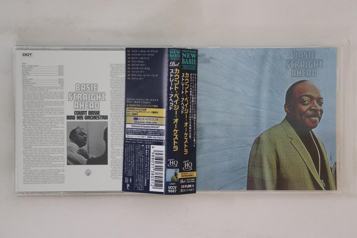 

CD COUNT BASIE Straight Ahead UCCV9687 UNIVERSAL 2020 Japan Obi Jazz Used