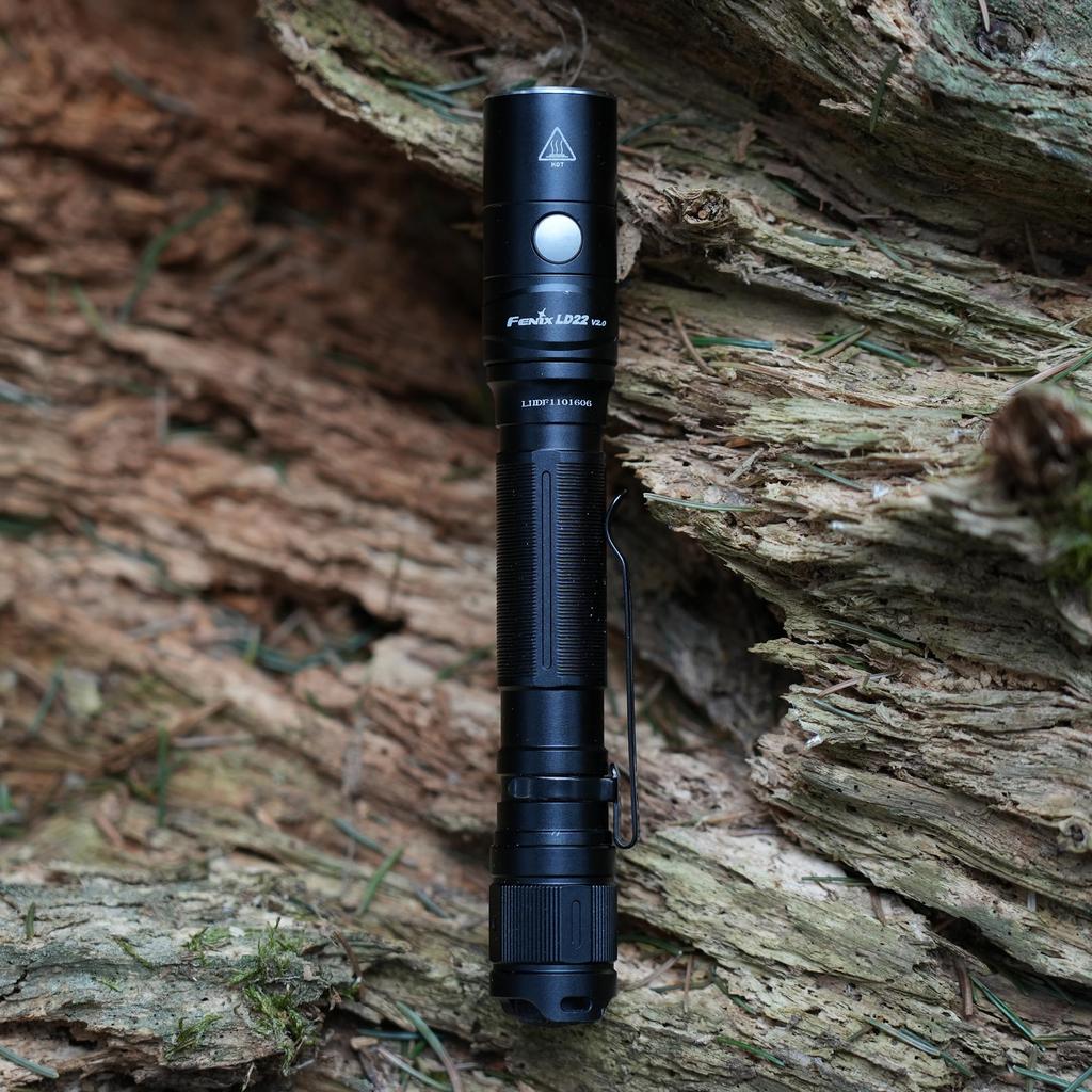 Fenix LD22 Rechargeable LED 800 319 Hours of Battery 214M Beam Disaster High Ultra Super Perfect for Outdoor and Walking V2.0 (1600U) Flashlight,