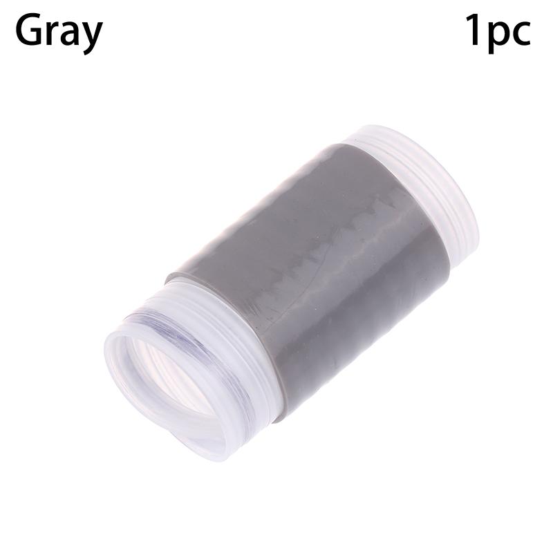 

1/2Pcs Self Shrinking Motorcycle Handlebar Protective Cover Silicone Non-Slip Anti Vibration Moto Grip Covers Sleeve Protector 1Pc сірий колір