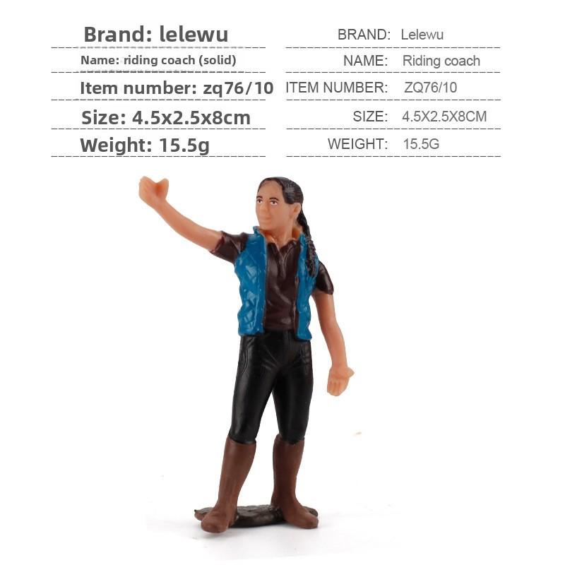 Simulated Diver Veterinarian Farmer Worker Postal Worker Toy Model Ornament For Collectors And Play