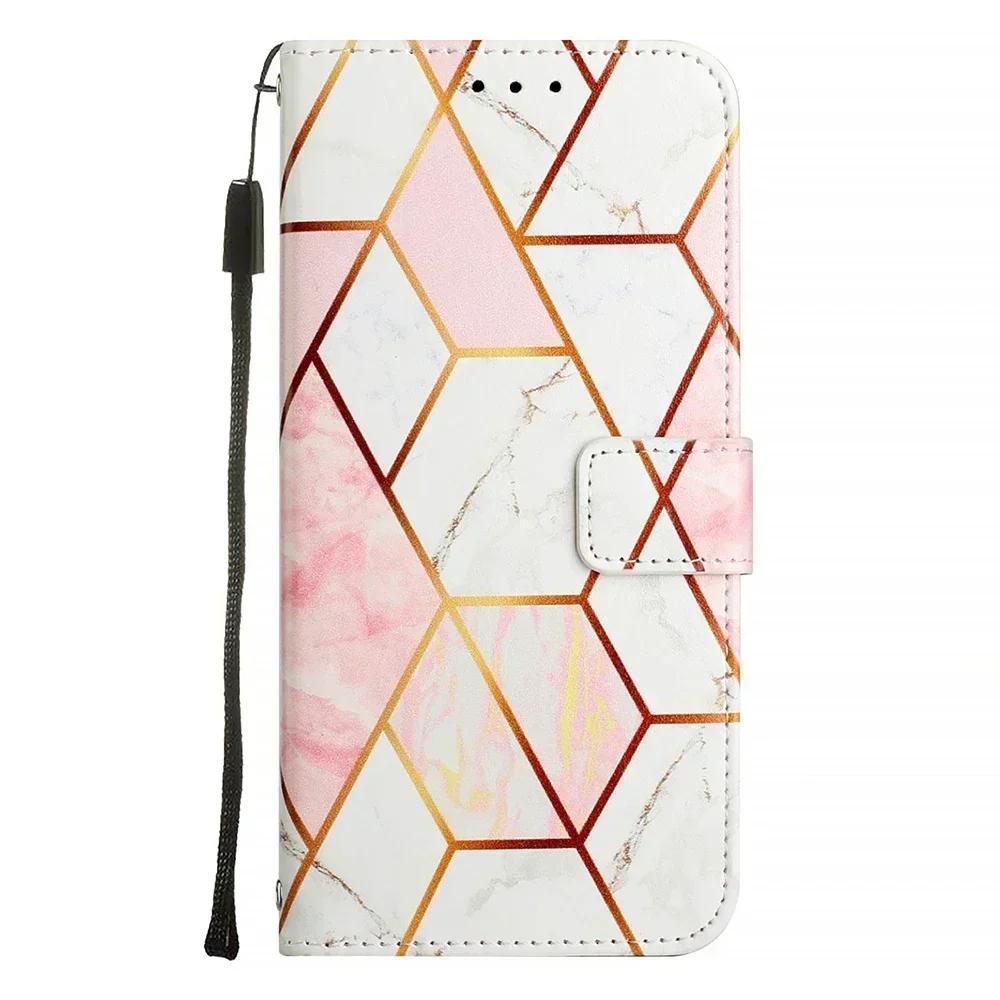 Cute Painted Leather Flip Case on For OnePlus 13 13R 12 12R 11 11R 1+ Nord CE 4 Lite N30 SE CE4 Strap Shockproof Wallet Cover