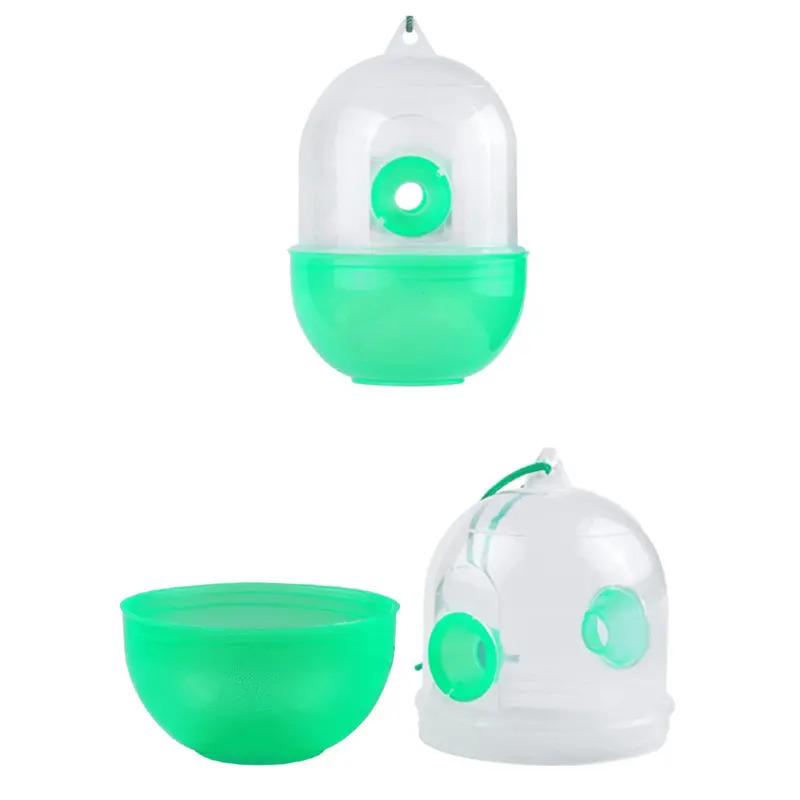 Reusable Outdoor Wasp & Fly Trap - Heavy-Duty Pest Control Cage, Effective for Hornets/Bees, Easy to Hang & Clean, Weather-Resis