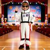 Astronauten-Komplettset für Kinder Unisex-Overall mit Material-Rollenspielzubehör