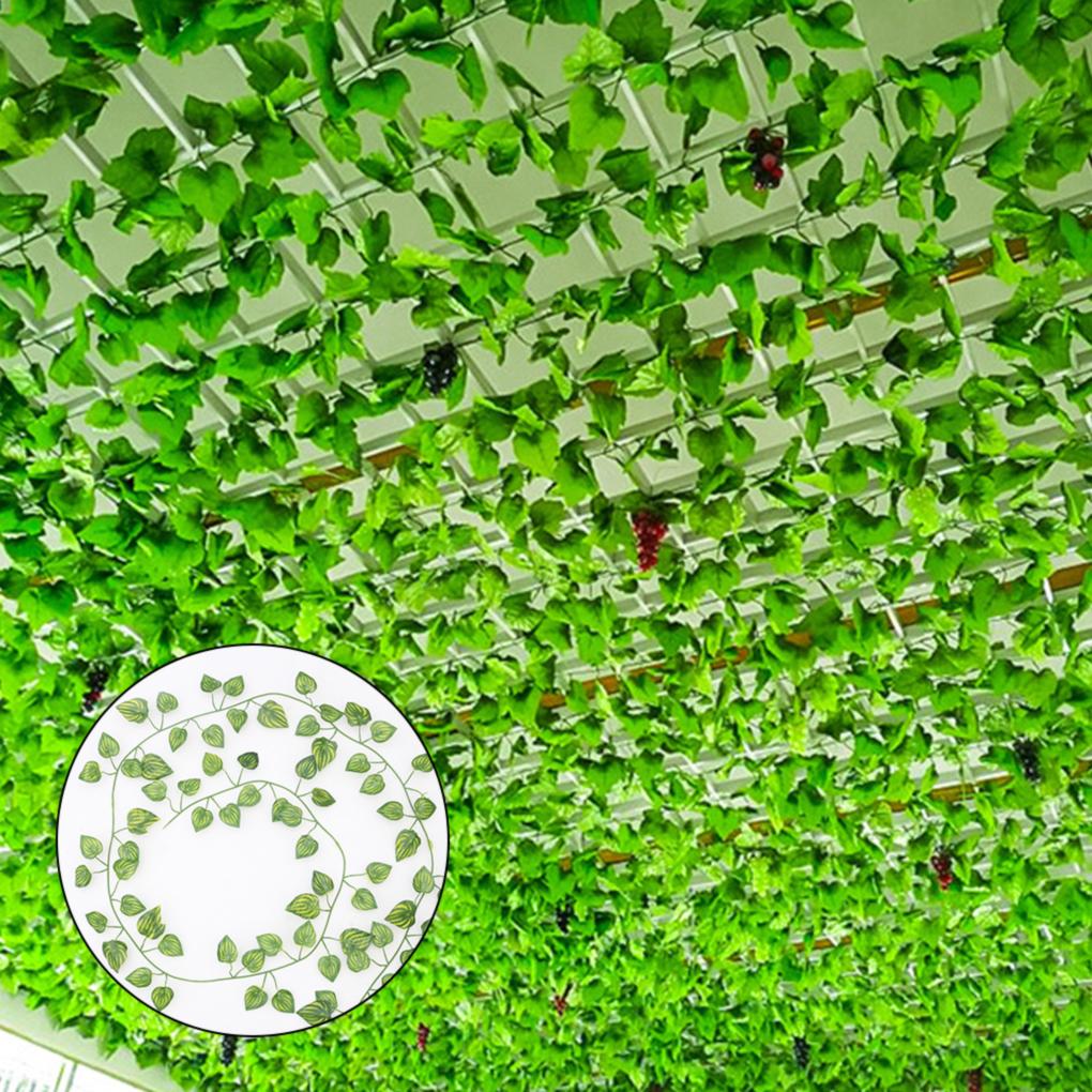 Artificial Hanging Plant Fake Vine Ivy Garland Wedding Decor 1/12X