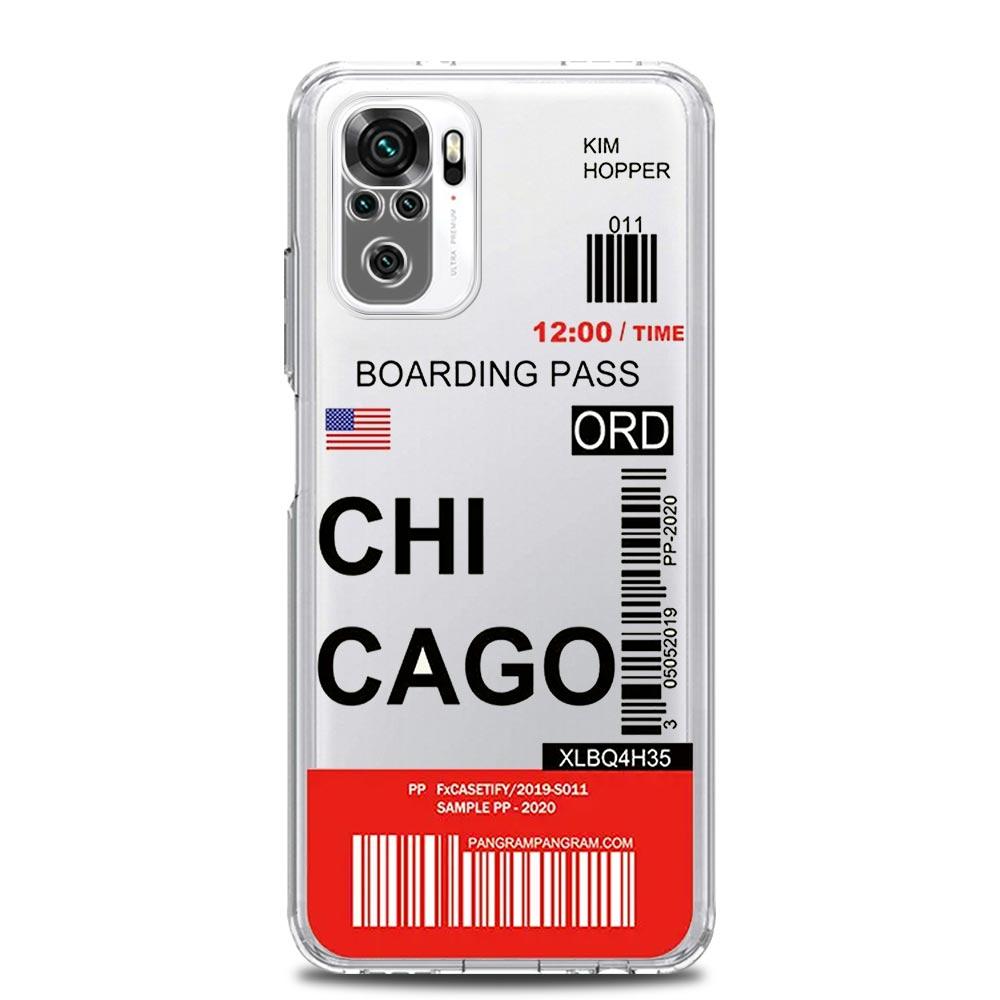 Phone Case For Xiaomi Redmi Note 13 12 5G 9S 9 8 10 11 Pro Plus 4G 9T 13C 12C 10C 9C 9A 7 Pro World City Travel Ticket New York