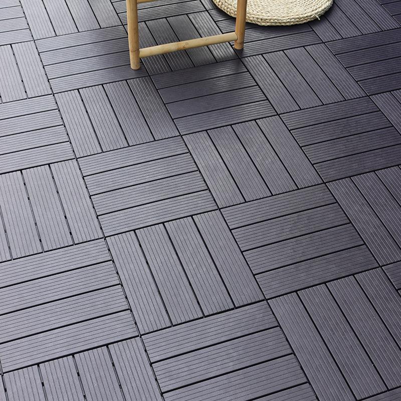 WPC Interlocking DIY Outdoor Flooring: Anti-Corrosion, Self-Laying for Balcony, Terrace, Courtyard Renovation