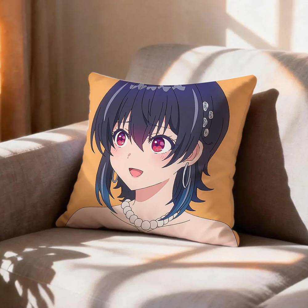 Sweet Umi MMaki Asanagi Pillow Case Pattern Printed Pillowcase For Living Room Sofa Cushion Cover