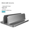 Vertical Metal Desk Storage Rack for Gaming Laptop, Macbook, iPad, and Tablets