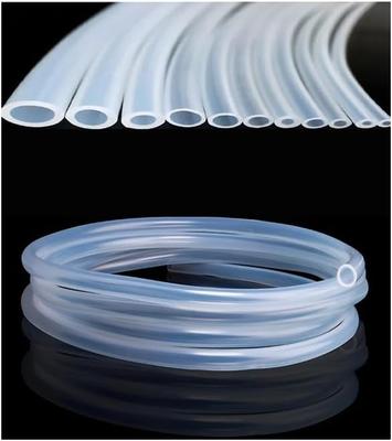 MOCOXYKLXY Borracha de Silicone 2mm Interno 4mm Externo 1mm 1M Calor e Clima Borracha à Prova d'Água Ar Bomba de Ar 1M Tubo, Mangueira, Diâmetro, Diâmetro, Espessura, Comprimento,