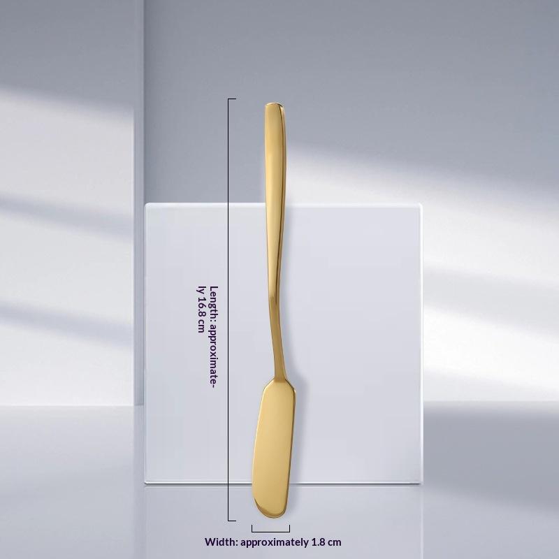 4Pcs Stainless Steel Butter Knife Cheese Spreader Multiuse Butter Shovel Bread Spreader Kitchen Tableware