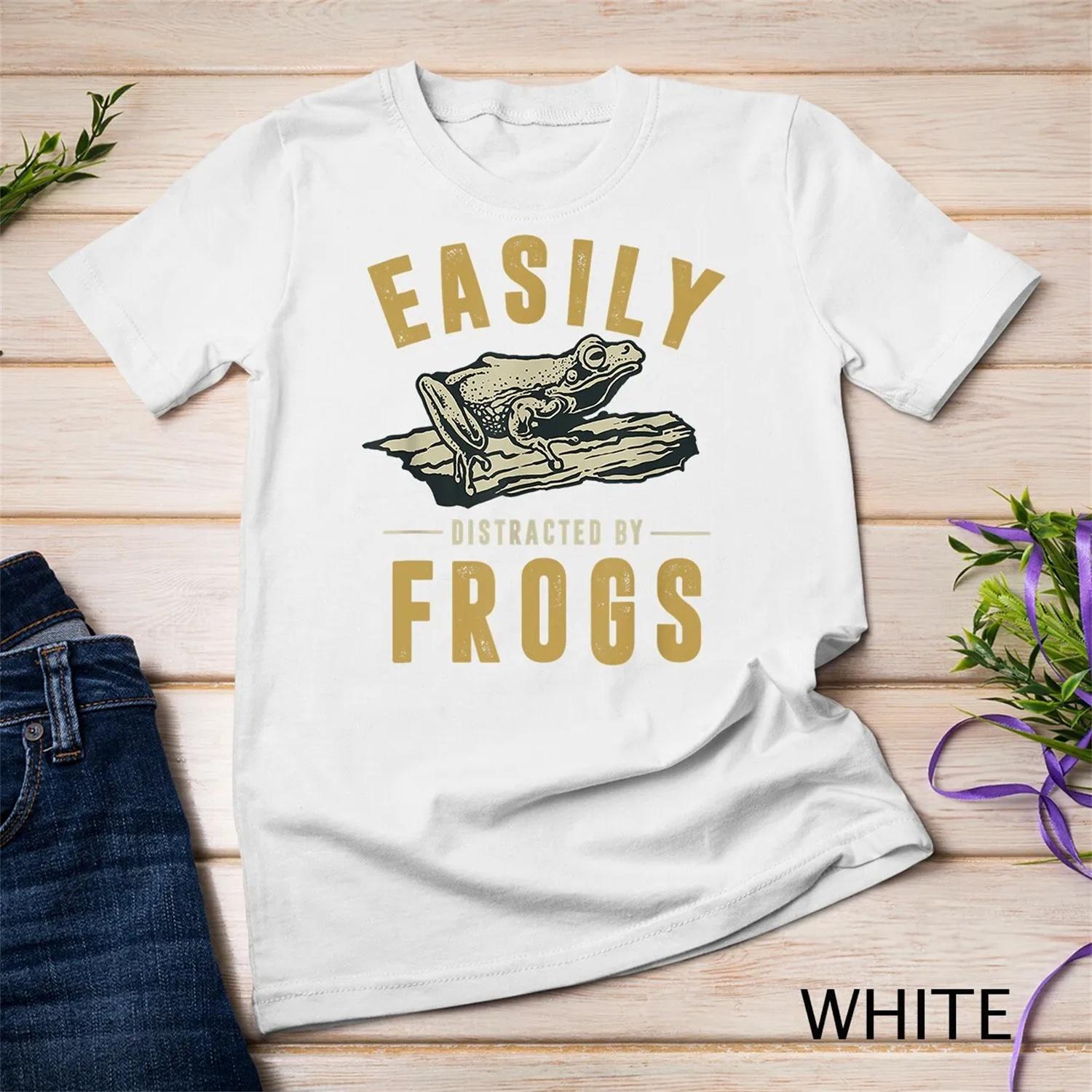 Easily Distracted By Frogs T shirt S