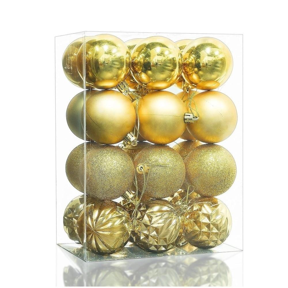 Electroplated Christmas Ball Ornaments Shatterproof Christmas Ball for Tree Decoration