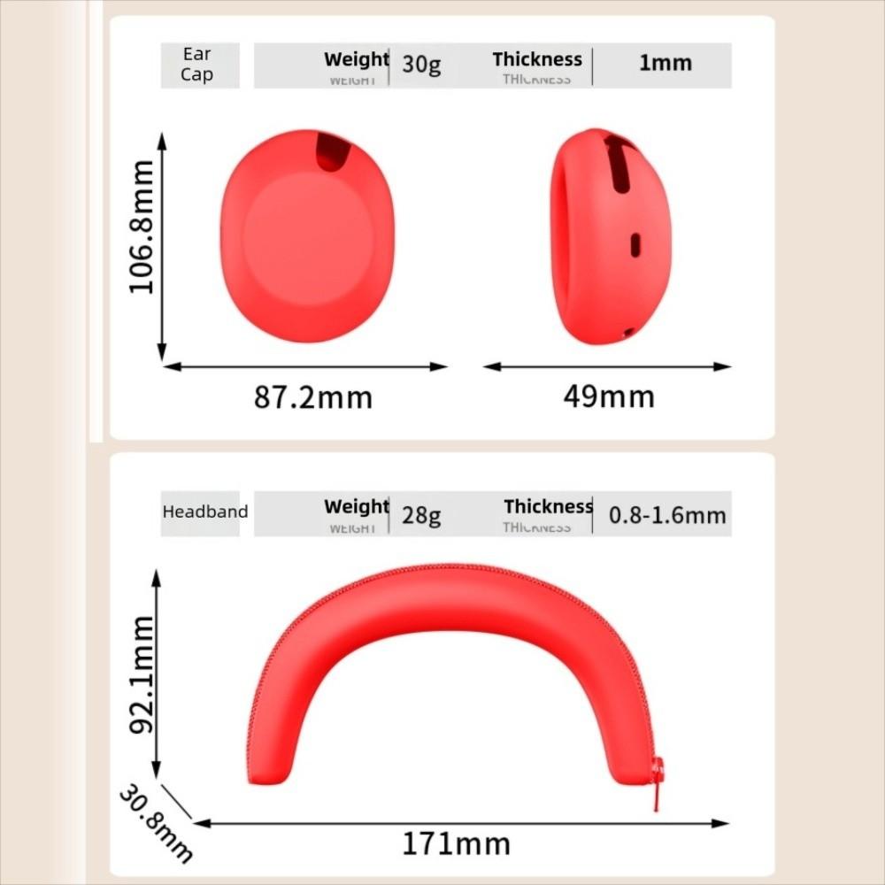Shockproof Headphone Cover Waterproof Headband Protector Portable Earcup Cover for Sony WH-1000XX