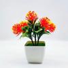Stunning Artificial Potted Flowers Realistic Plastic Birthday Gift