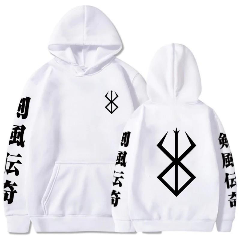 Berserk Men Women Casual Unisex Streetwear Fashion Hoodies Autumn Winter Clothes