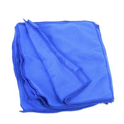 10 Stück Handtuch 10 Stück Waschlappen Blau Kratzfrei Weich Polierend Haushalts-Detailing-Werkzeug 30*30cm Saugfähig Auto-Pflege