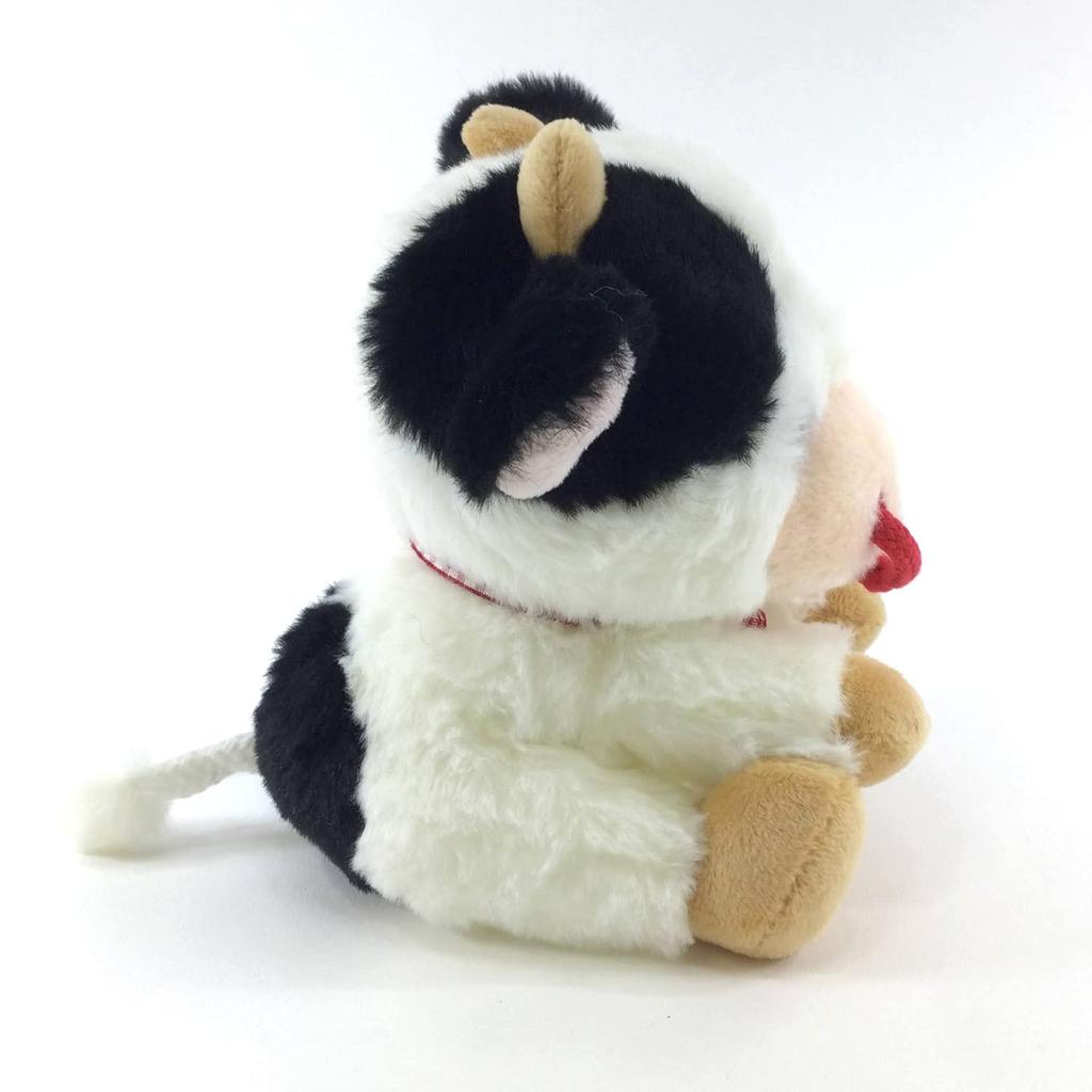 Cute Sales Sitting Cow Plush Toy, Small, F0273