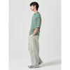 8SECONDS Multi-Color Striped Knit Pullover Green (454751Lqam)