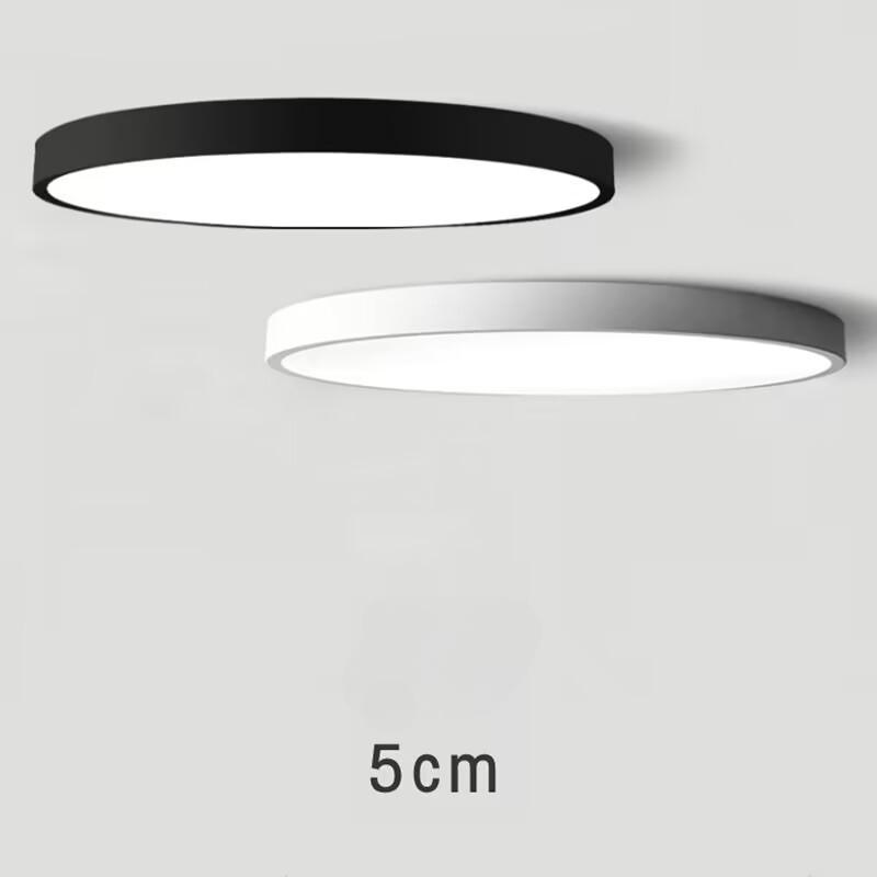 LED-Deckenleuchten mit Fernbedienung, dimmbare LED-Panel-Deckenleuchten, 110–265 V, Beleuchtungskörper für Schlafzimmer, Küche