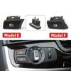 New Car Front Headlight Switch Rotation Button For BMW 5 7 Series F10 F07 F02 Head Light Lamp Switch Control Konb Button Cover